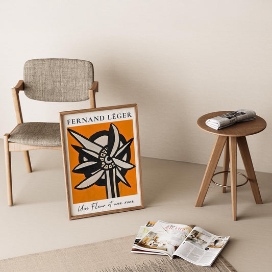 Fernand Leger IX Duvar Tablosu