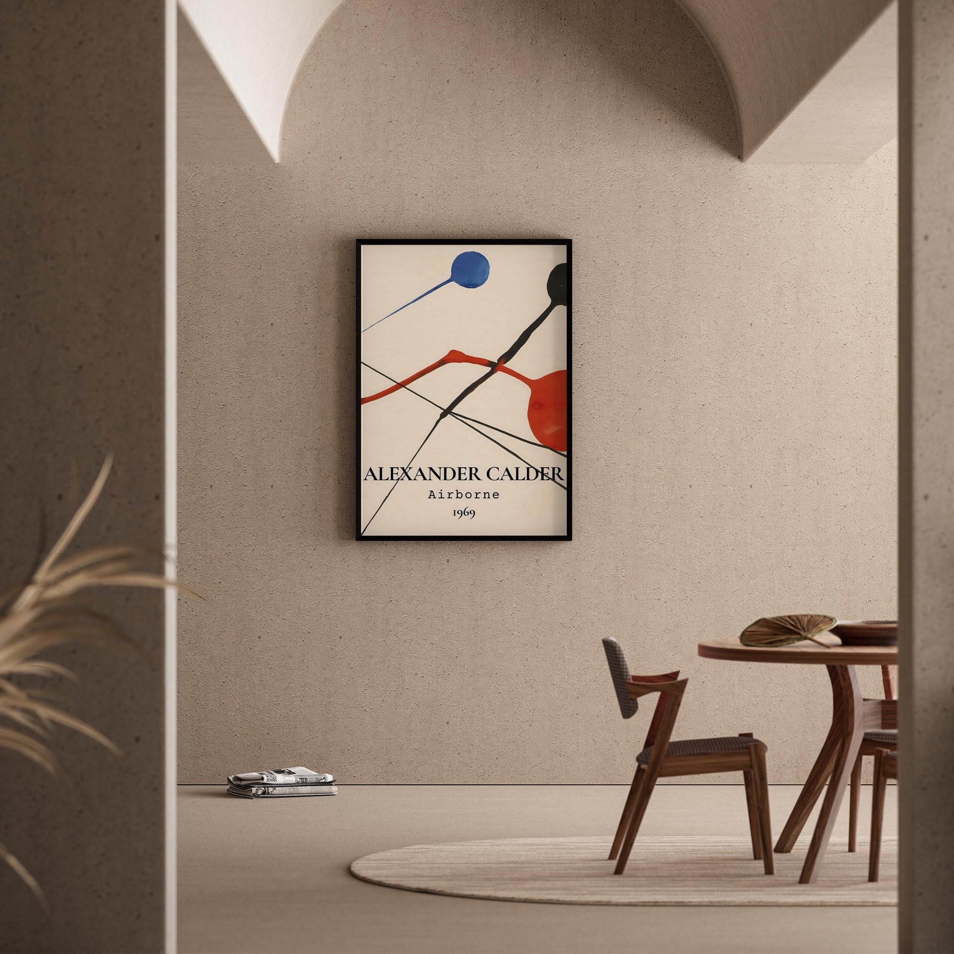 Alexander Sandy Calder XXII Duvar Tablosu
