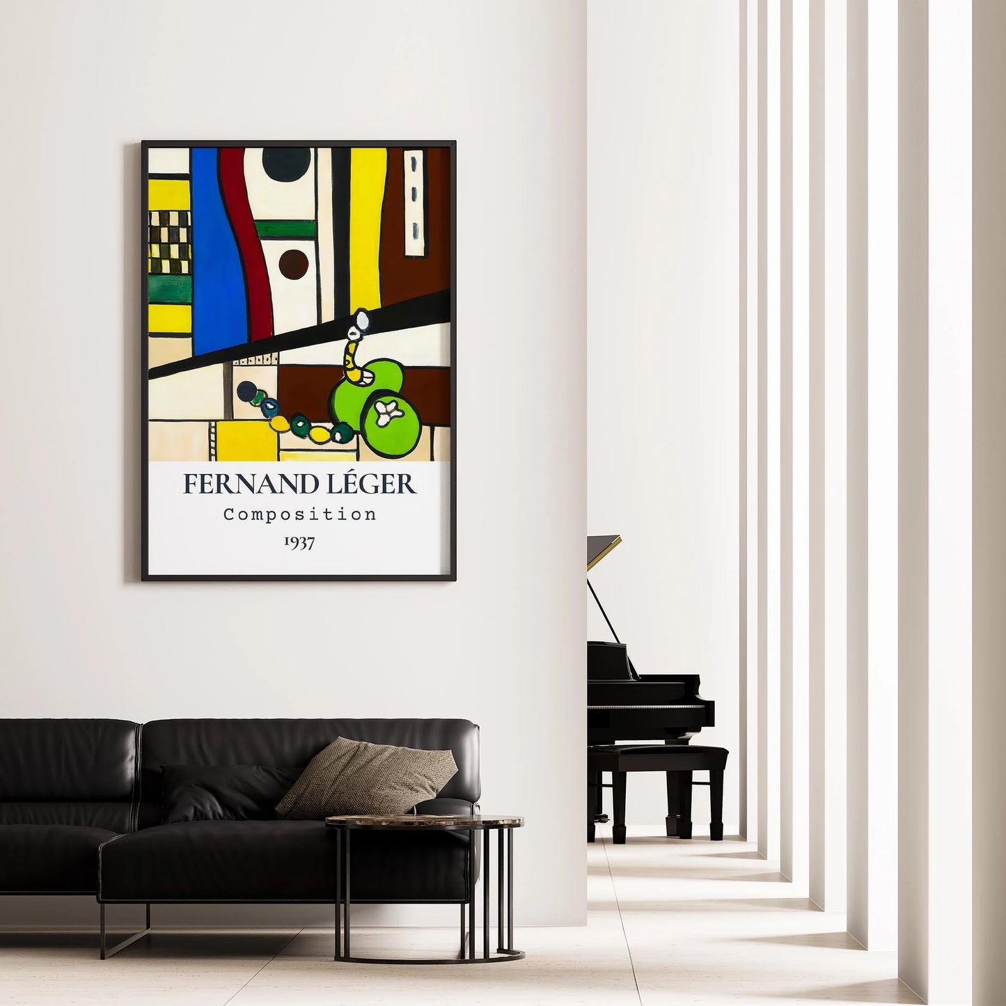Fernand Leger XX Duvar Tablosu