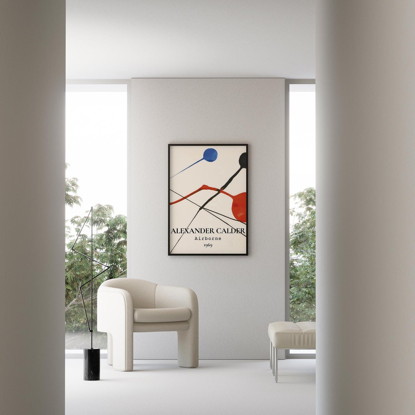 Alexander Sandy Calder XXII Duvar Tablosu