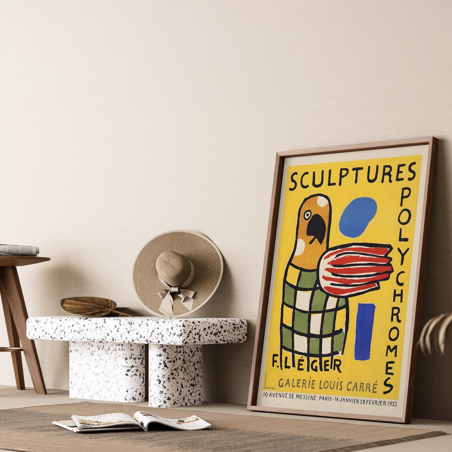 Fernand Leger I Duvar Tablosu