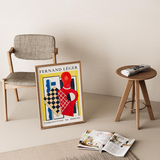 Fernand Leger XII Duvar Tablosu