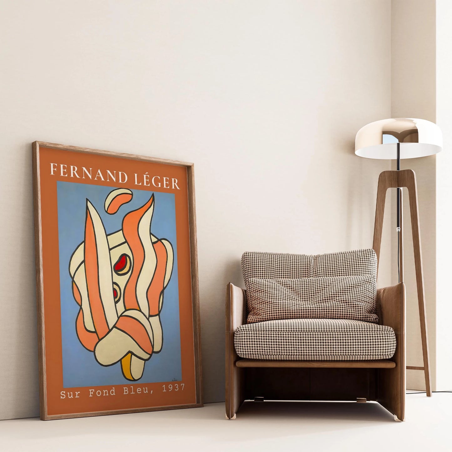 Fernand Leger XXX Duvar Tablosu