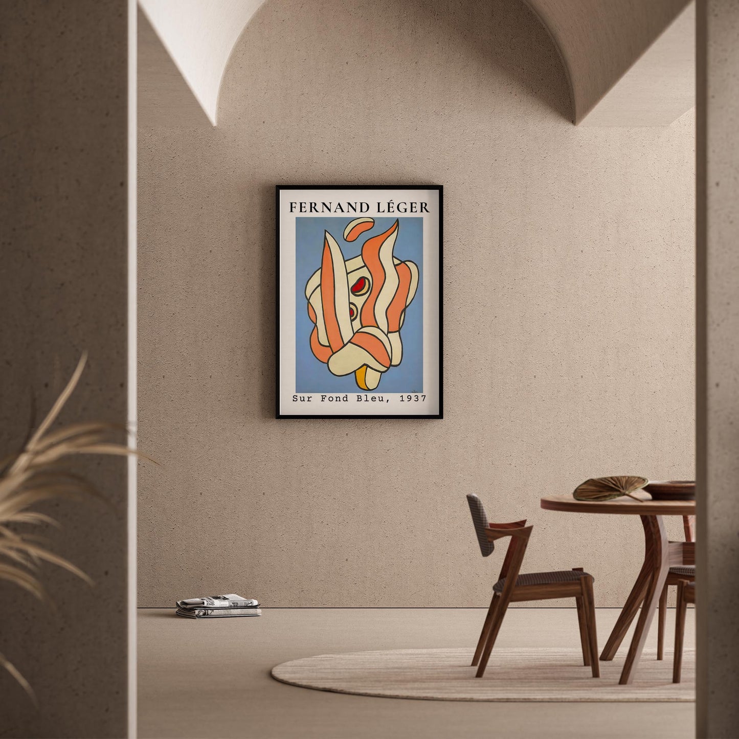 Fernand Leger 33 Duvar Tablosu