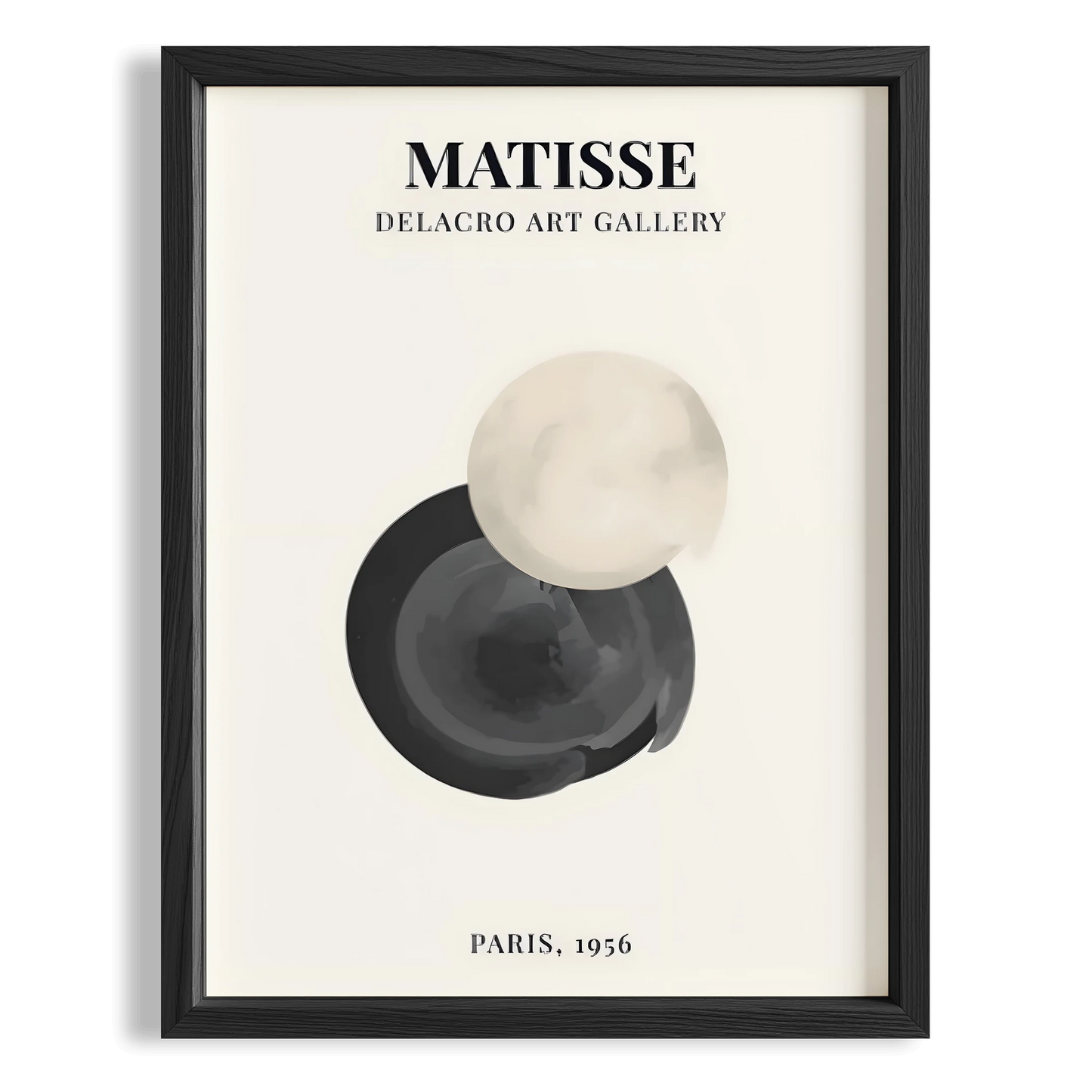 Matisse Kağıt Kesimleri Serisi Minimalist Soyut Sanat I Duvar Tablosu