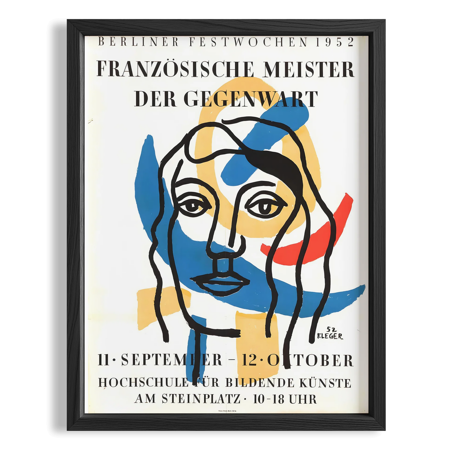 Fernand Leger II Duvar Tablosu