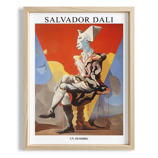 Narkissos'un Metamorfozu - Salvador Dali Ahşap Duvar Tablosu