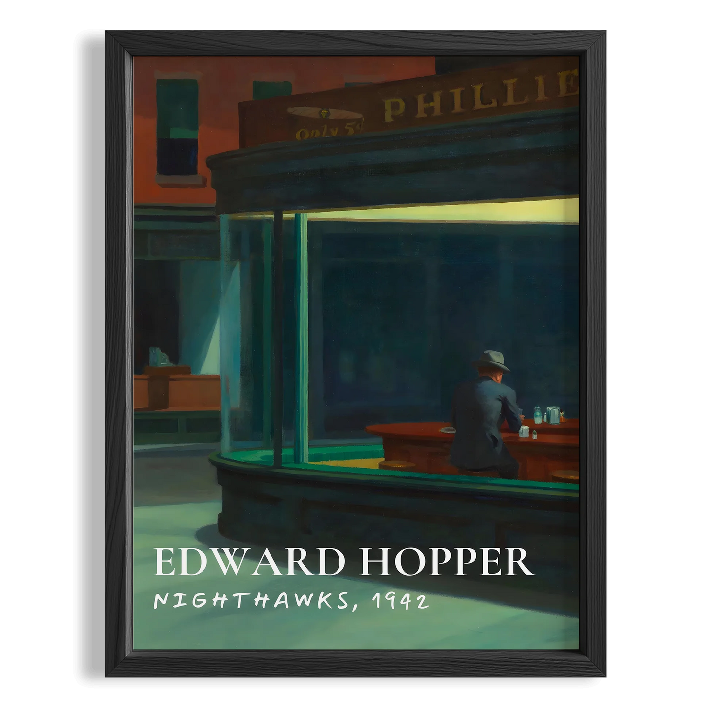 Edward Hopper XII Duvar Tablosu