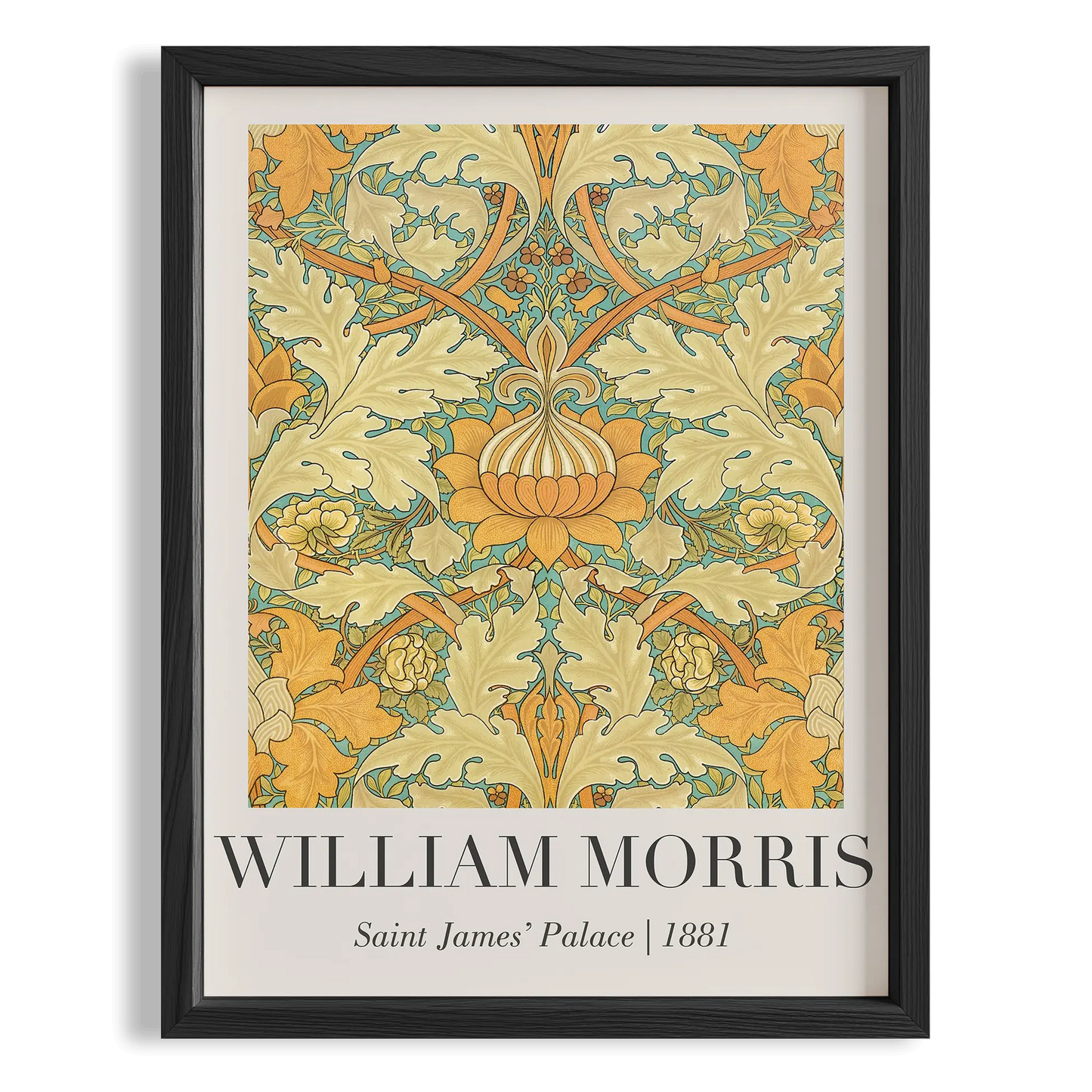 St. James Sarayı - William Morris Ahşap Duvar Tablosu