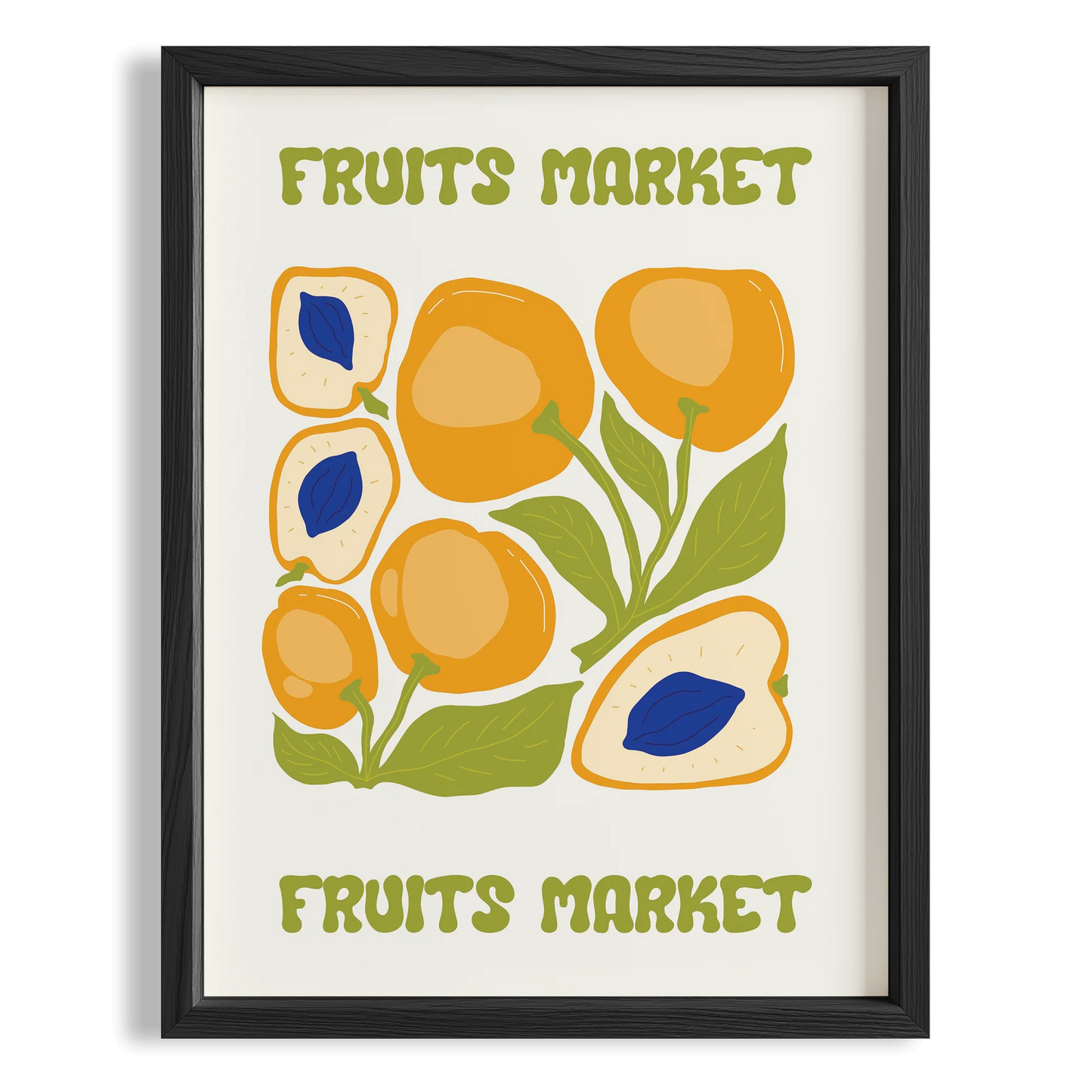 Fruits Market III Meyveler Mutfak Duvar Tablosu