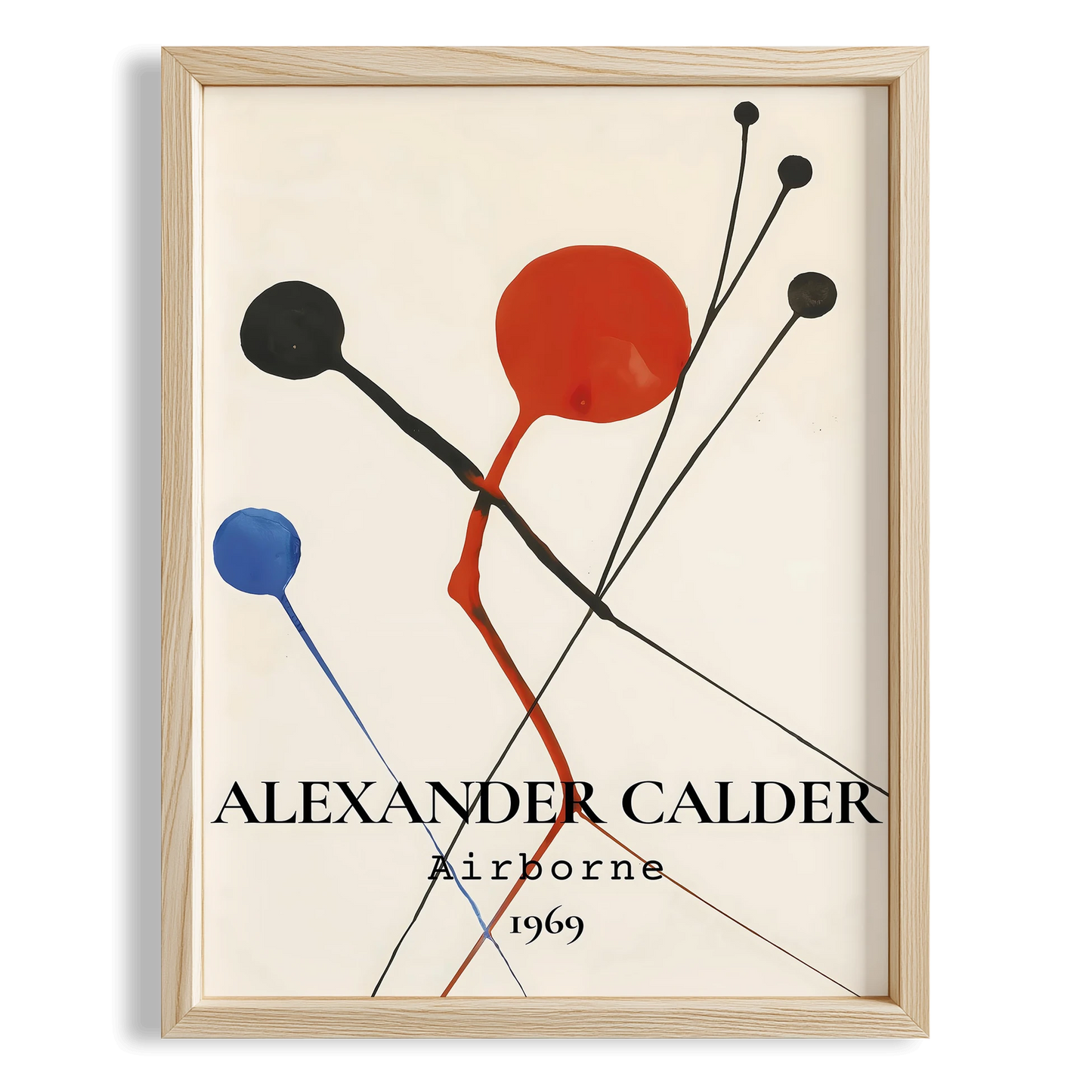 Alexander Sandy Calder XV Duvar Tablosu