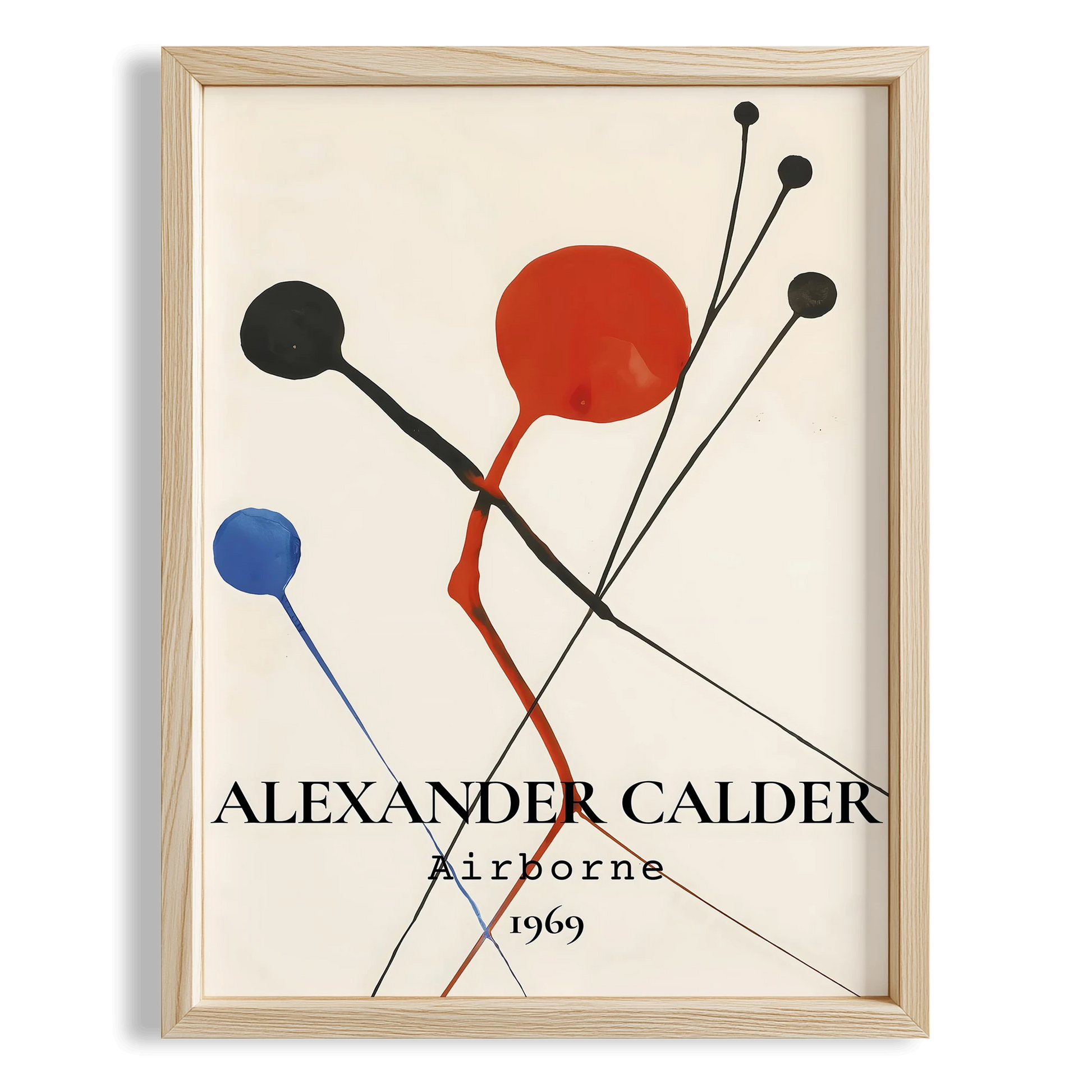 Alexander Sandy Calder XV Duvar Tablosu