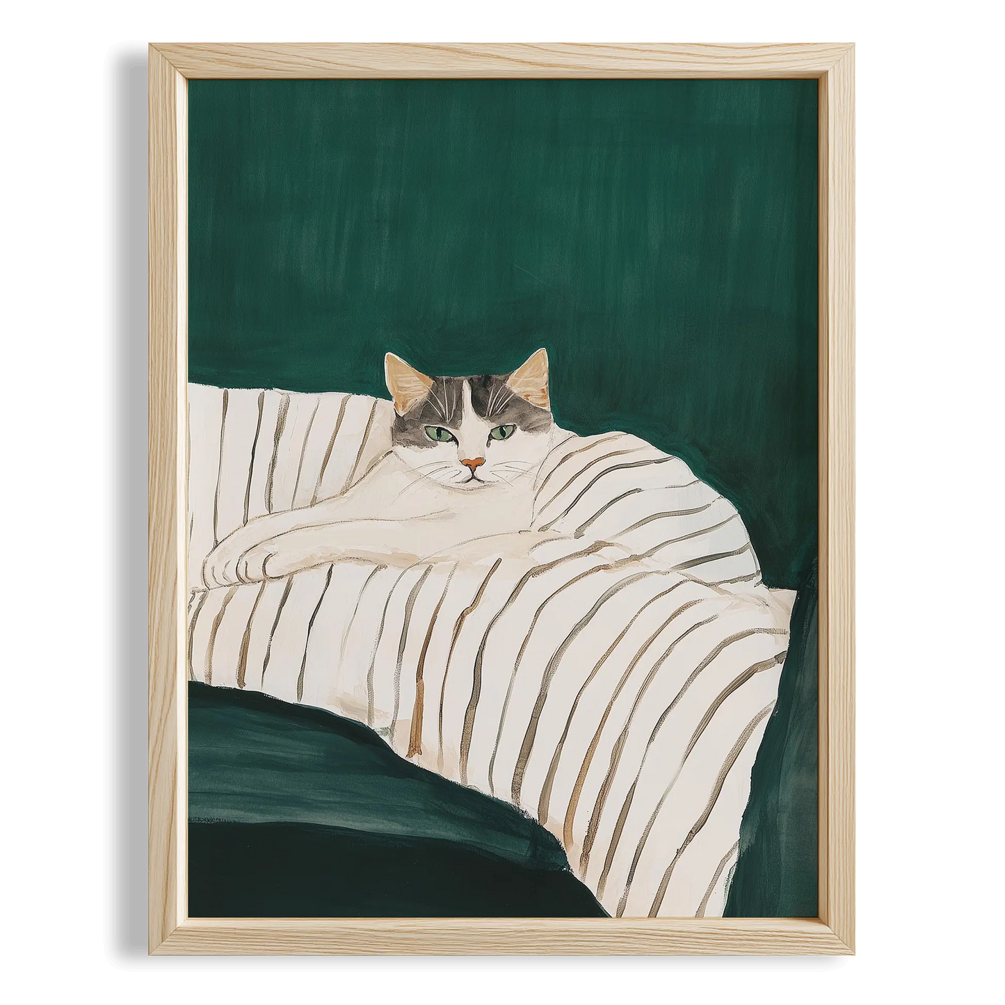 Kedi Portre XXI - Tekir Çizgili