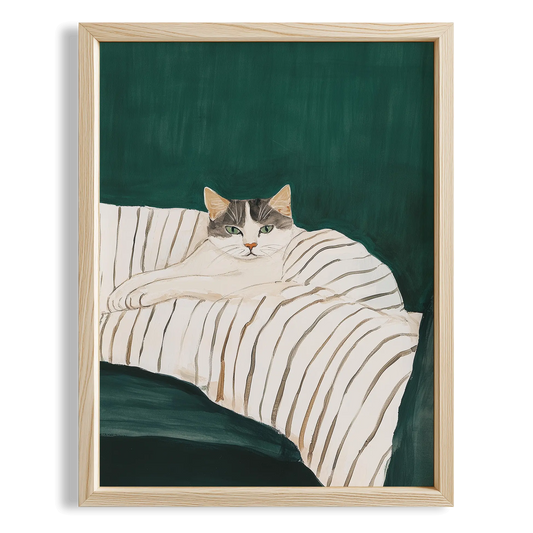 Kedi Portre XXI - Tekir Çizgili