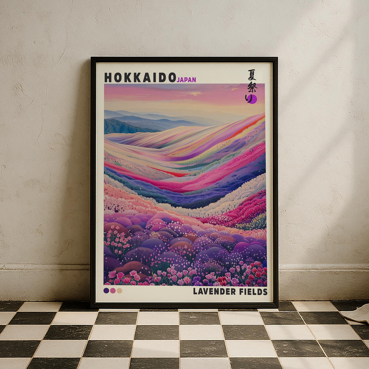 Hokkaido Lavanta Tarlaları