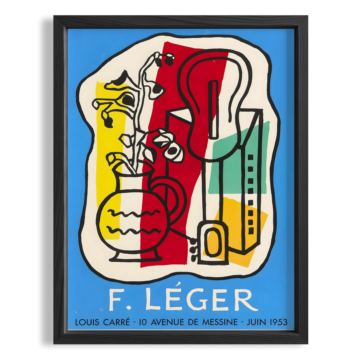 Fernand Leger XXIV Duvar Tablosu