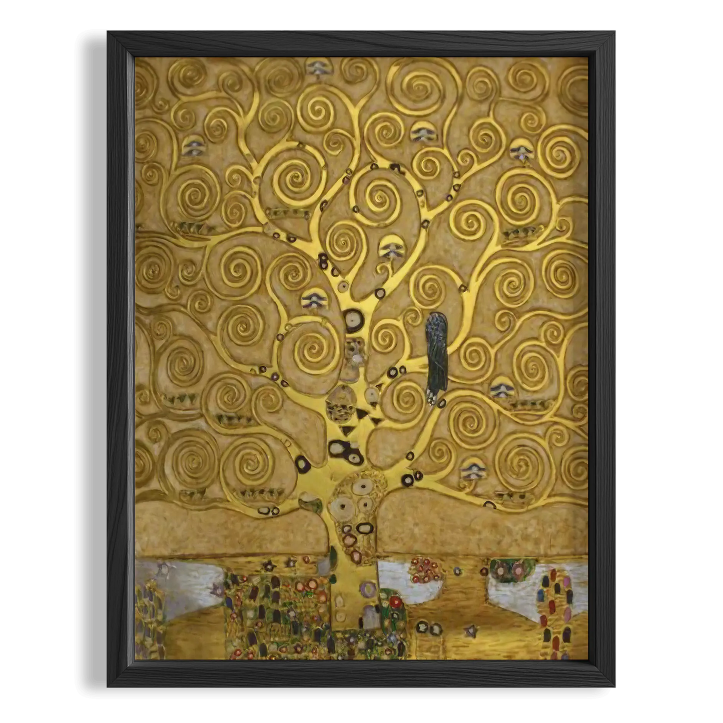 Hayat Ağacı - Gustav Klimt Ahşap Duvar Tablosu