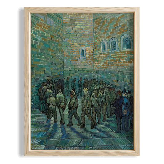Askerler - Vincent Van Gogh Ahşap Duvar Tablosu