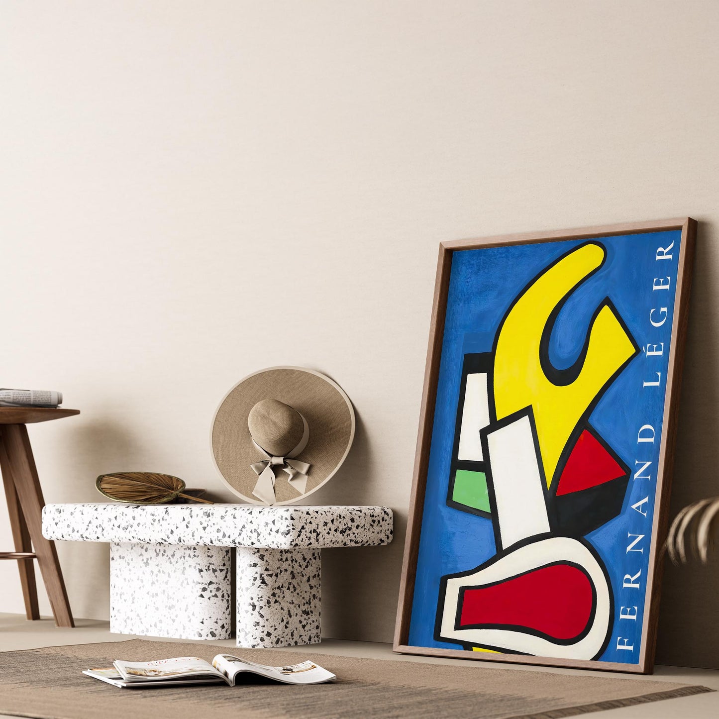 Fernand Leger 41 Duvar Tablosu