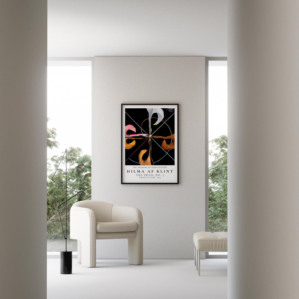 Hilma af Klint XXV Duvar Tablosu