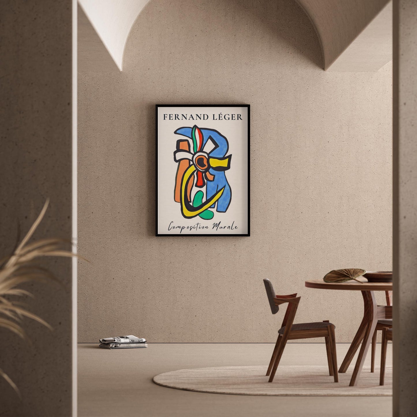 Fernand Leger 42 Duvar Tablosu