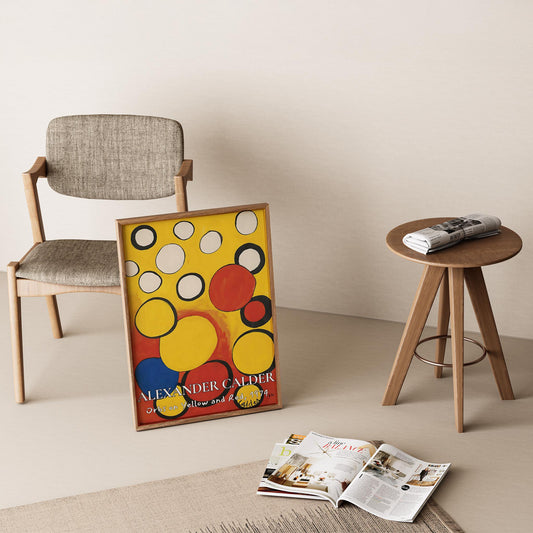 Alexander Sandy Calder I Duvar Tablosu
