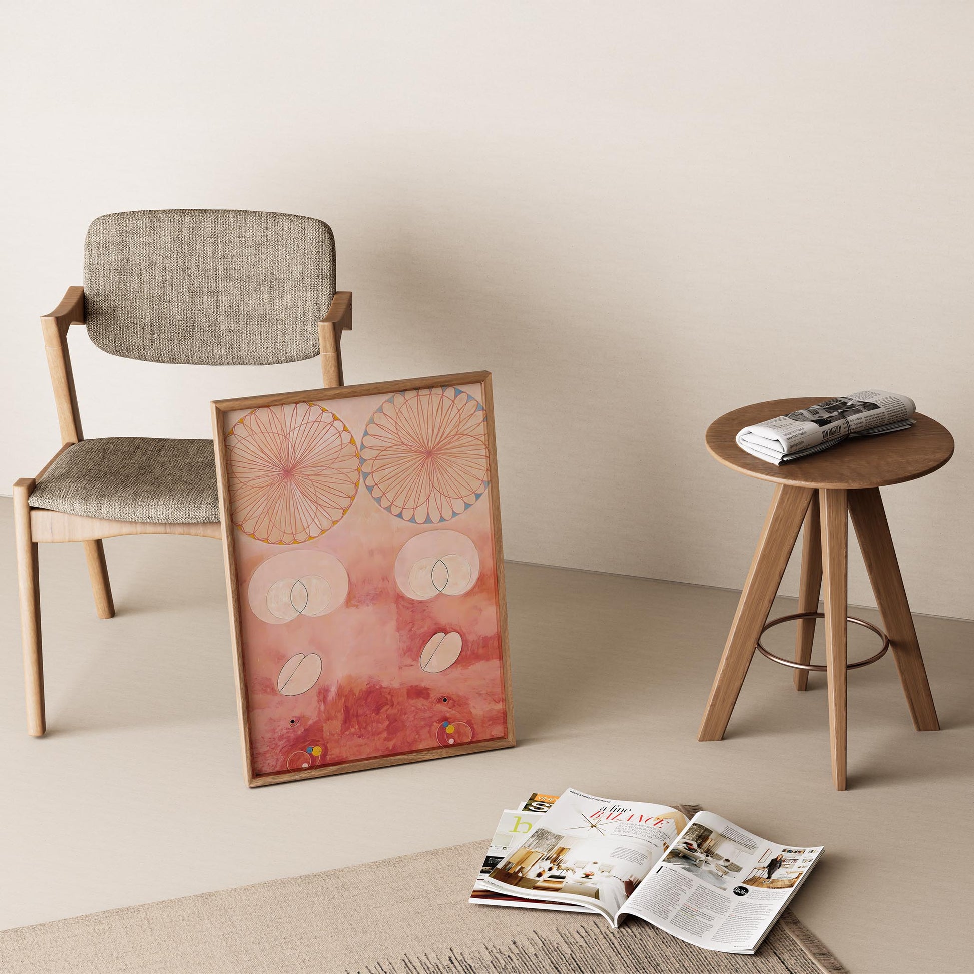 Hilma af Klint XII Duvar Tablosu