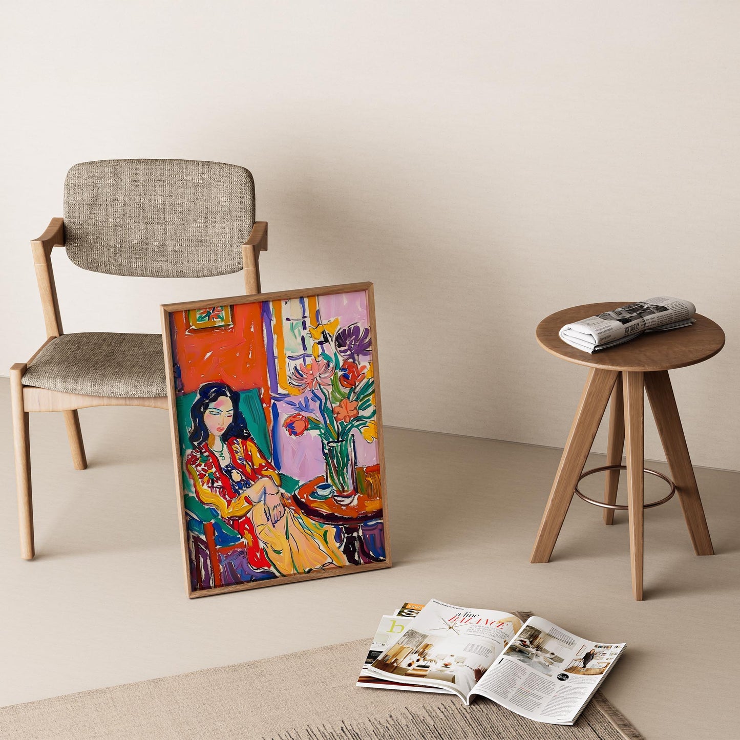 Henri Matisse 171 Duvar Tablosu