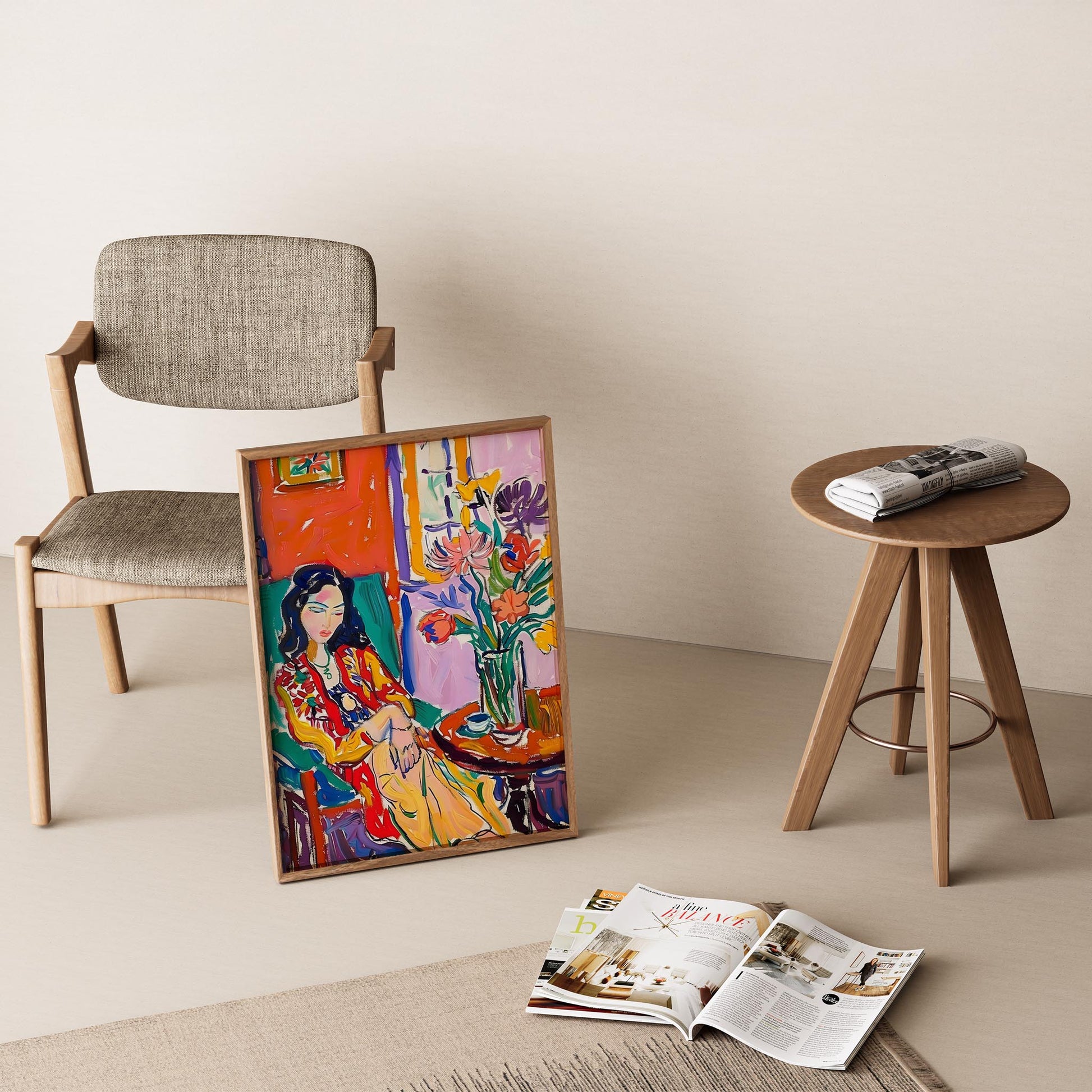 Henri Matisse 171 Duvar Tablosu