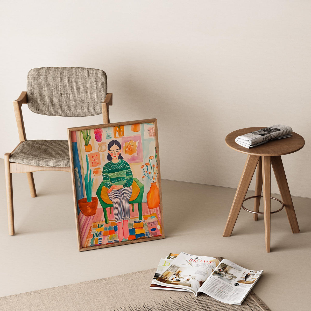 Henri Matisse 60 Duvar Tablosu