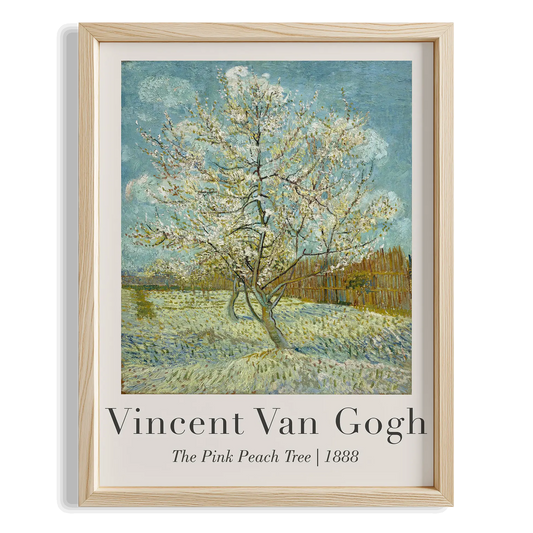 Çiçek Açan Ağaç - Vincent Van Gogh Ahşap Duvar Tablosu