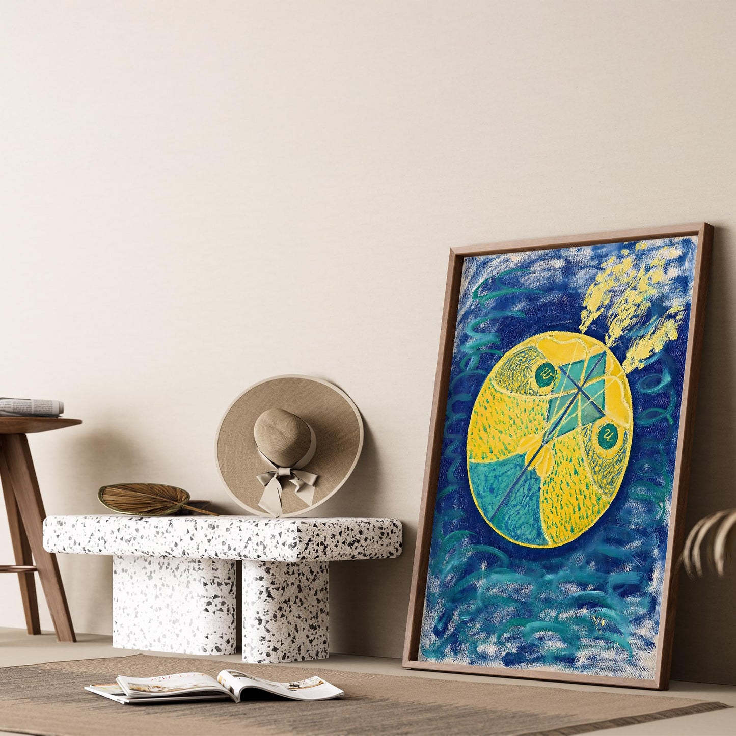 Hilma af Klint XVII Duvar Tablosu