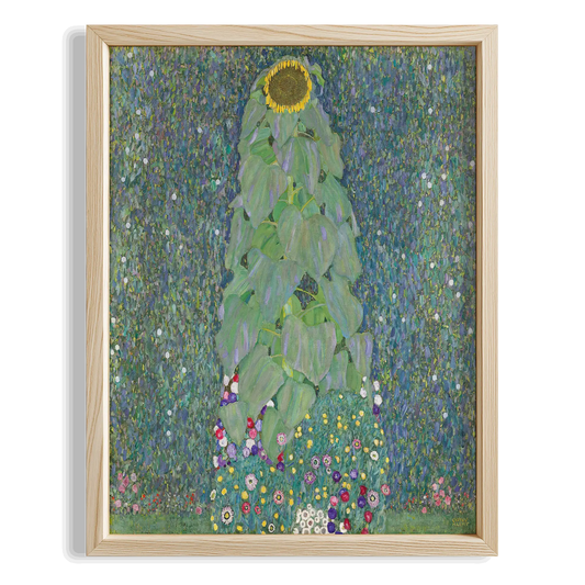 Hayat Ağacı (Yeşil) - Gustav Klimt Ahşap Duvar Tablosu