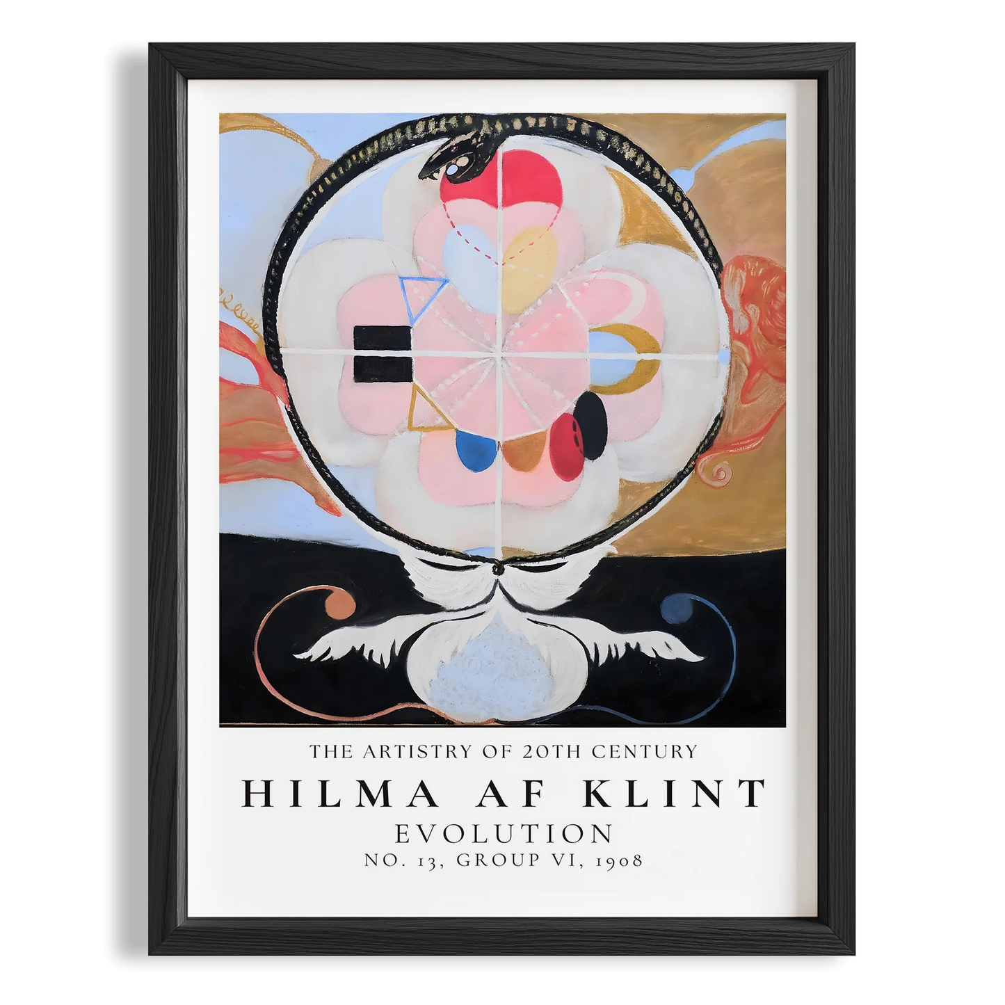 Hilma af Klint VIII Duvar Tablosu