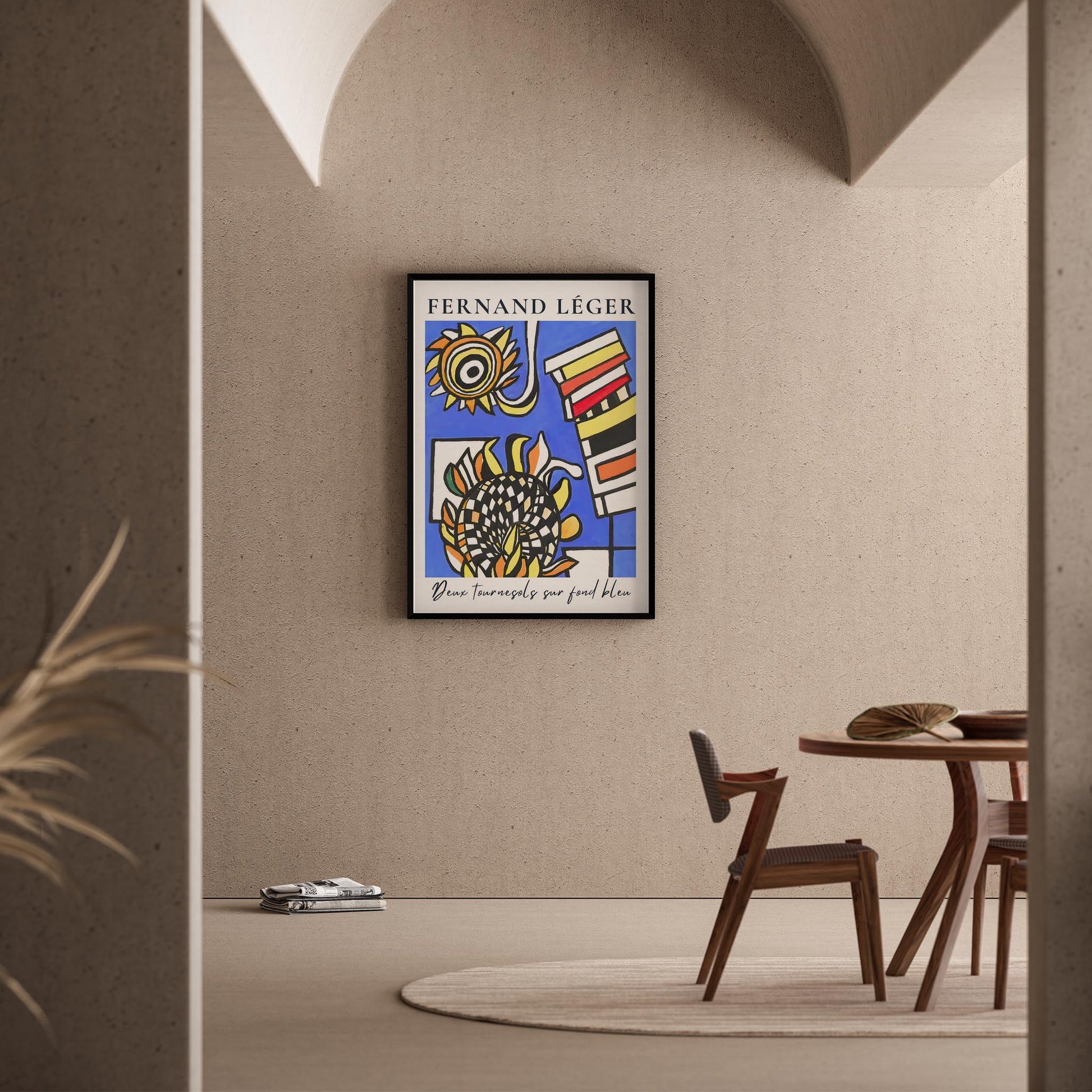 Fernand Leger XIX Duvar Tablosu
