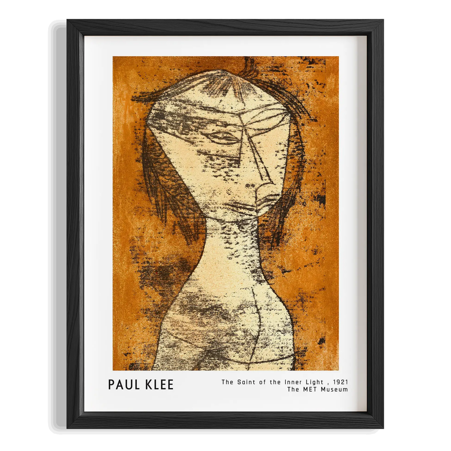 Paul Klee İç Işığın Azizi 1921 Suluboya I Duvar Tablosu