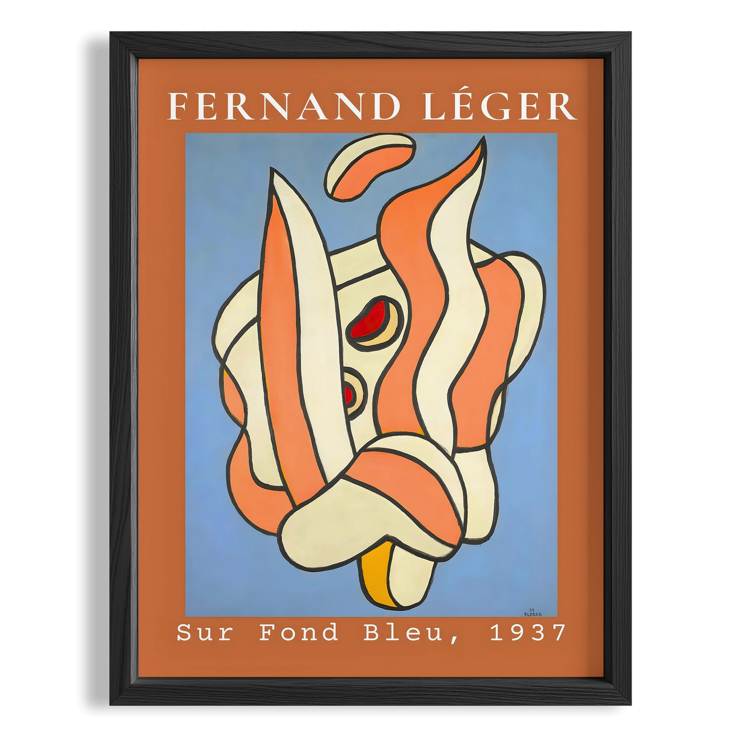 Fernand Leger XXX Duvar Tablosu
