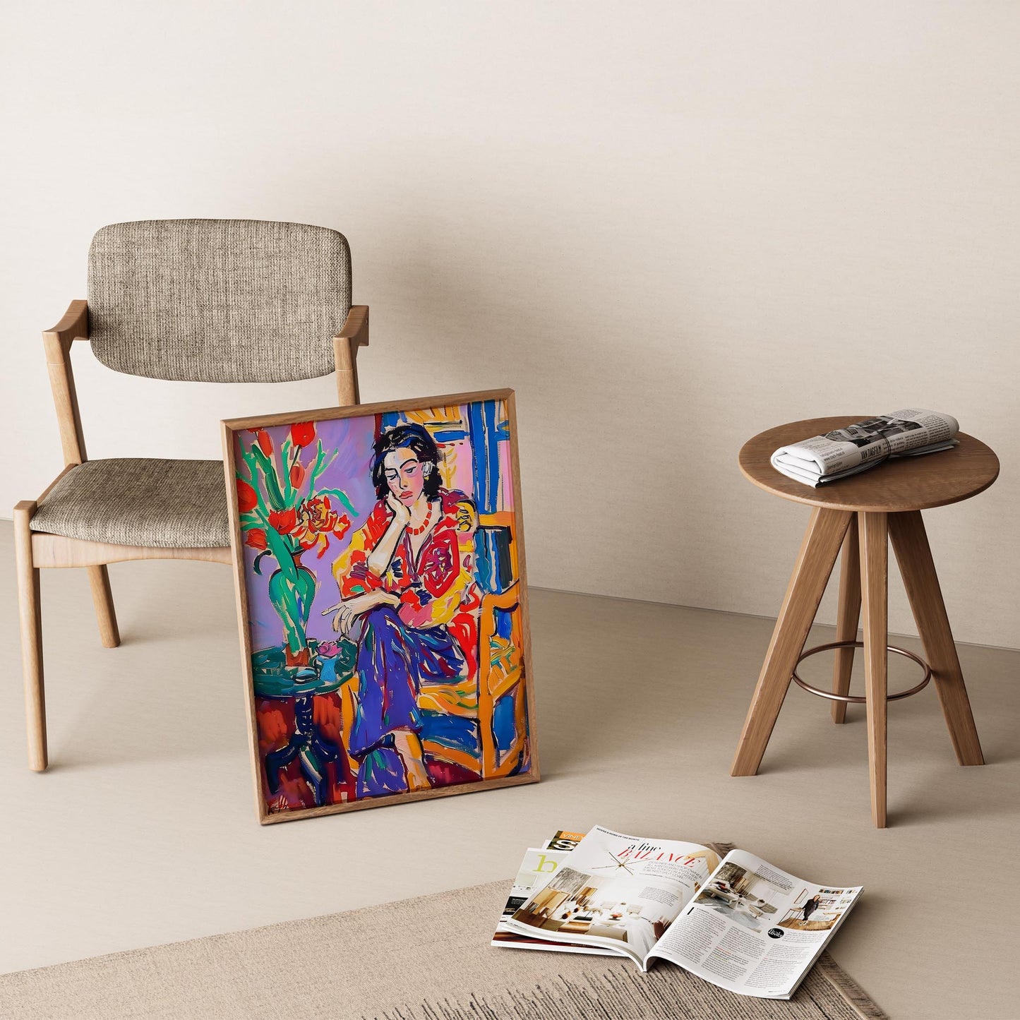 Henri Matisse 172 Duvar Tablosu