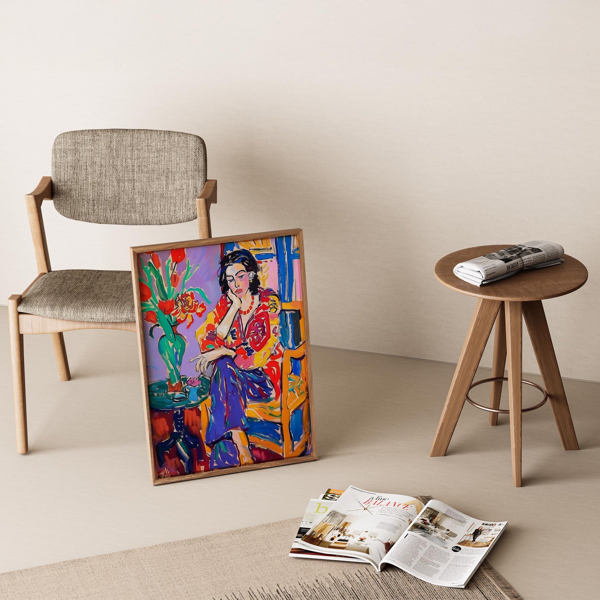 Henri Matisse 172 Duvar Tablosu