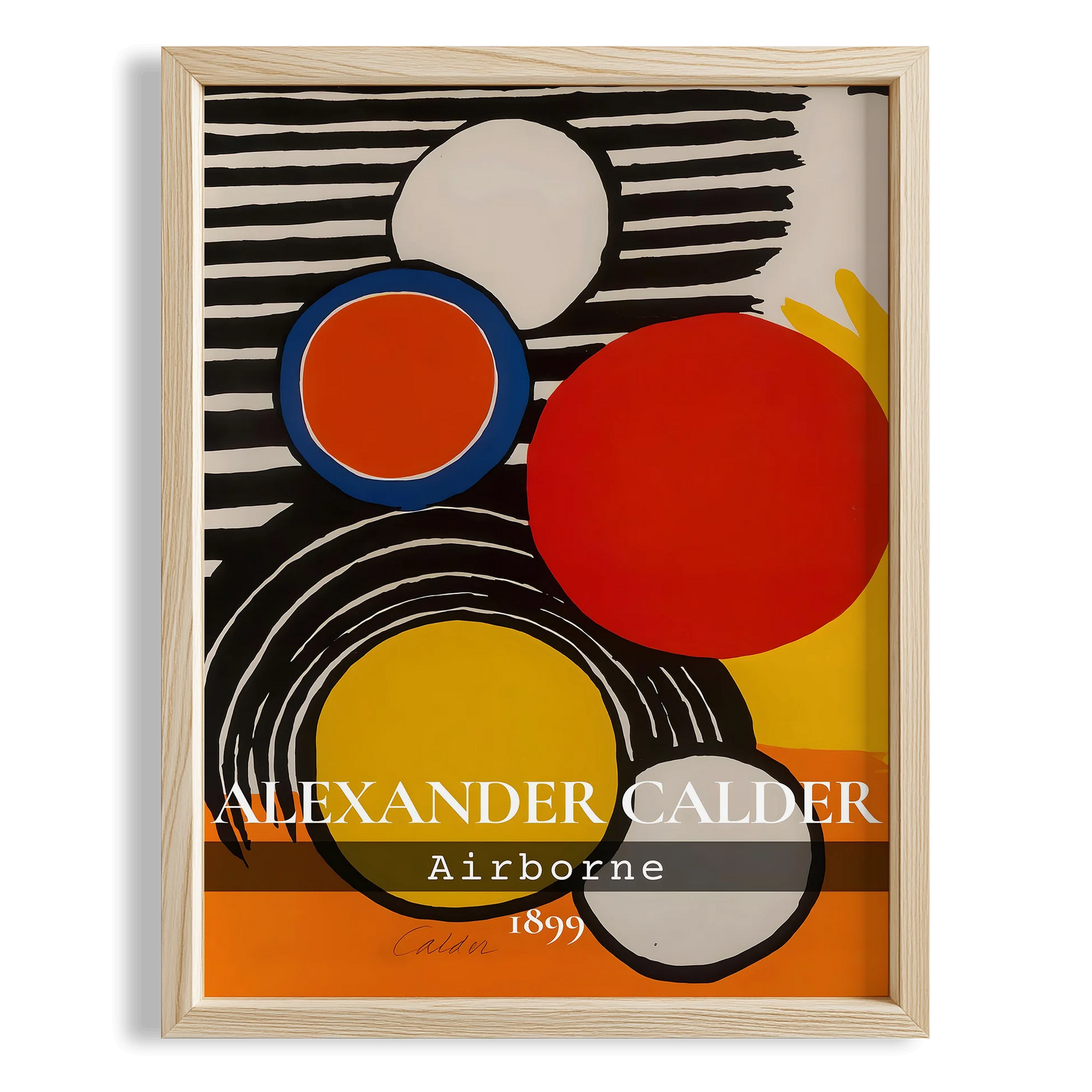 Alexander Sandy Calder V Duvar Tablosu