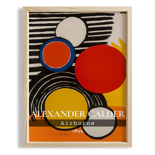 Alexander Sandy Calder V Duvar Tablosu