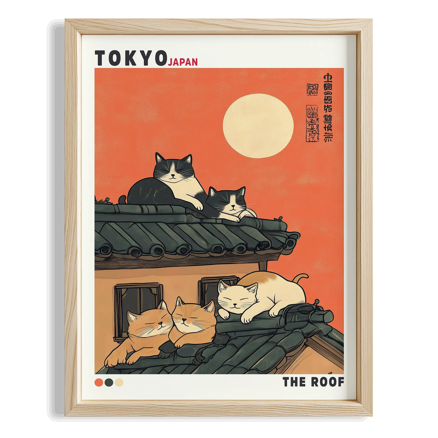Tokyo Çatıdaki Kediler