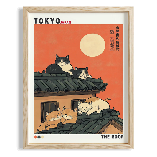 Tokyo Çatıdaki Kediler