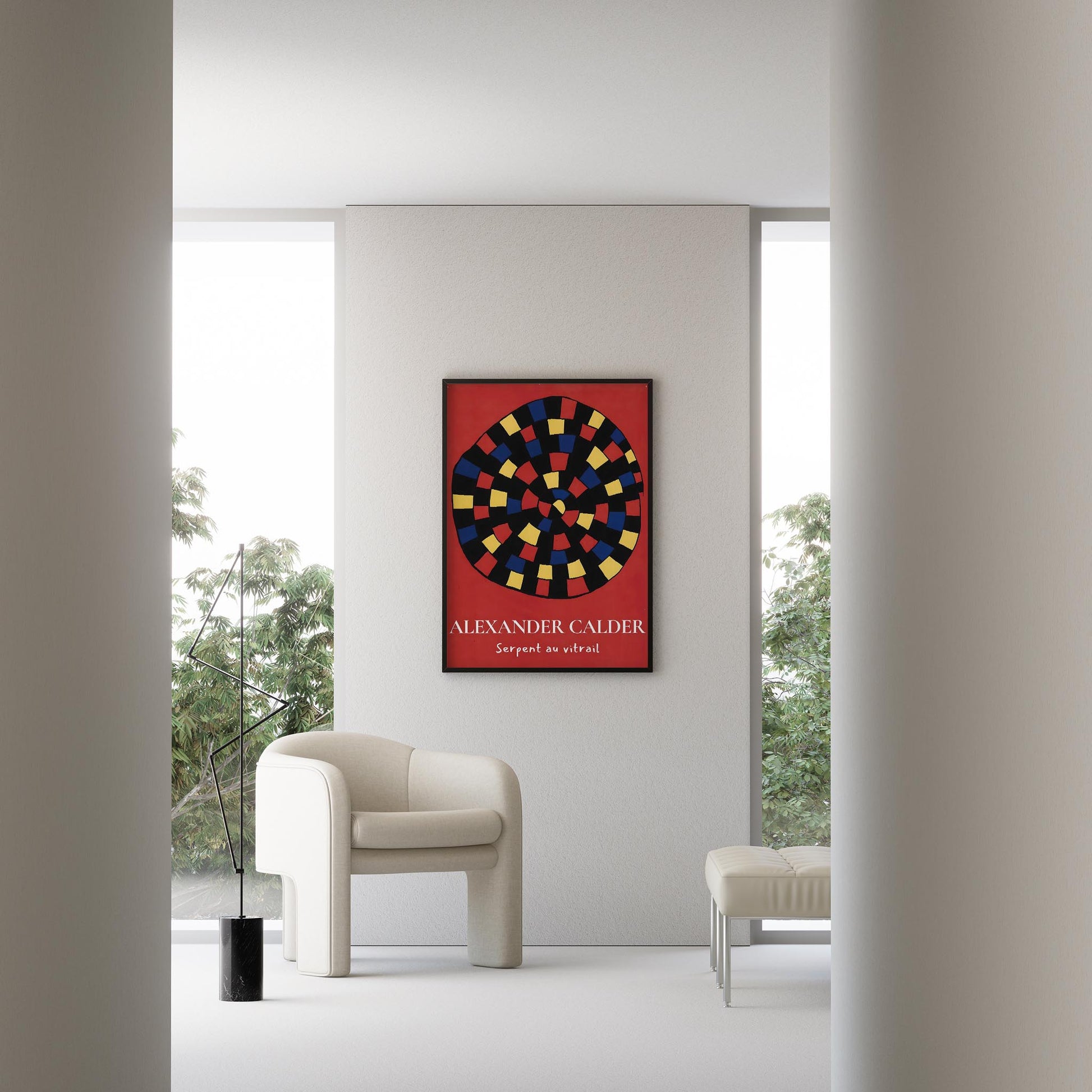 Alexander Sandy Calder XXIV Duvar Tablosu