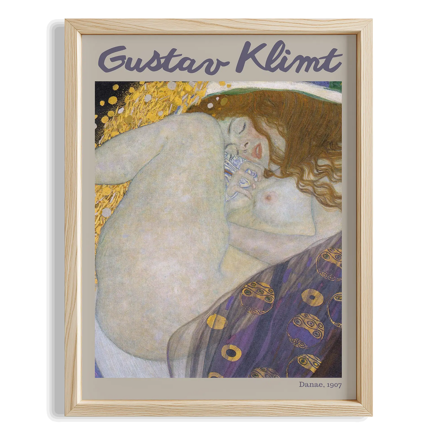 Öpücük - Gustav Klimt Ahşap Duvar Tablosu