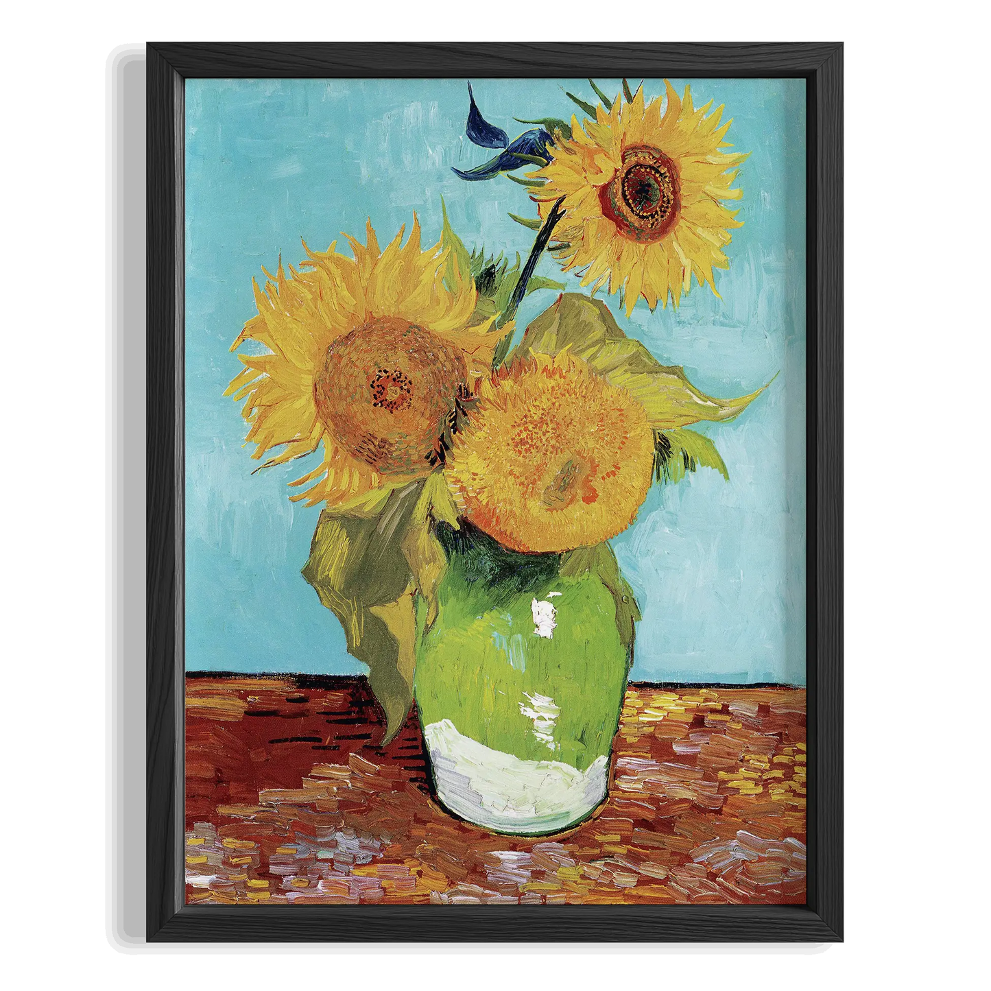Ayçiçekleri - Vincent Van Gogh Ahşap Duvar Tablosu