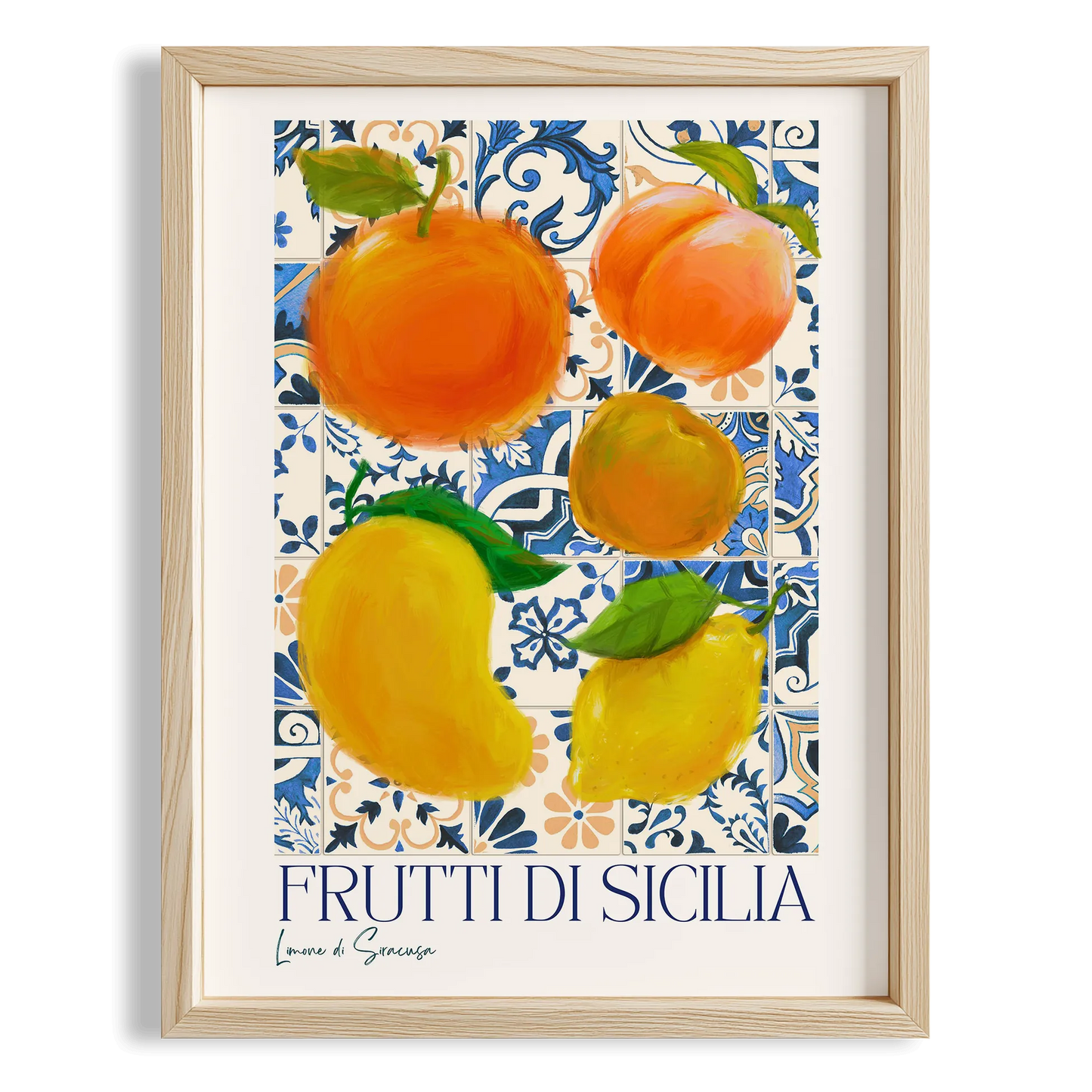 Frutti di Sicilia Fruits Market - Akdeniz İtalya Koleksiyonu Mutfak Tablosu