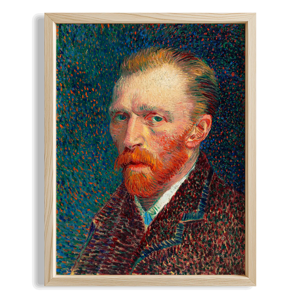 Portresi I - Vincent Van Gogh Ahşap Duvar Tablosu