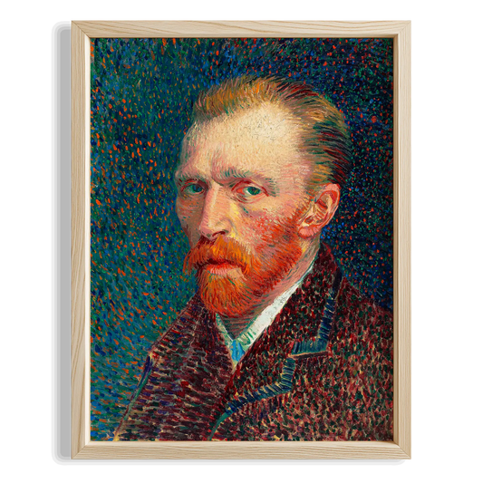 Portresi I - Vincent Van Gogh Ahşap Duvar Tablosu