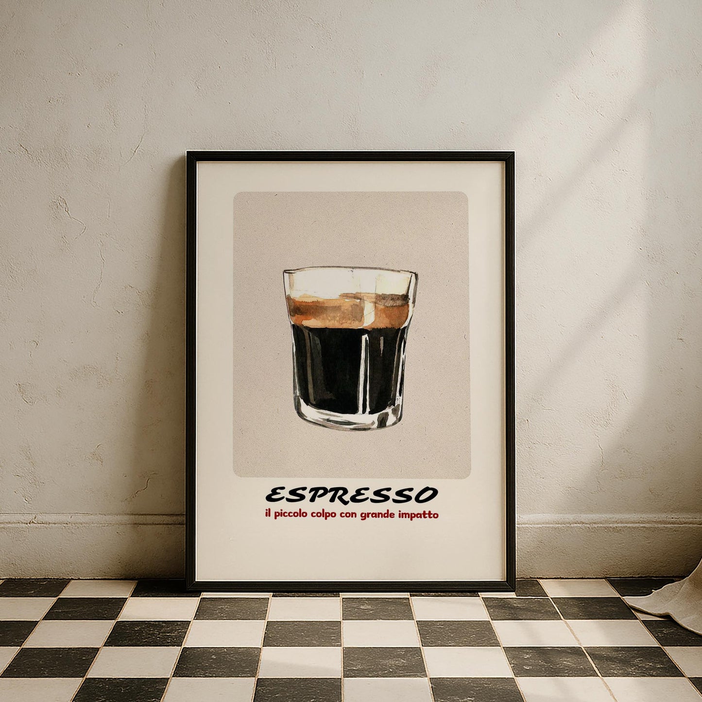 Espresso Akdeniz İtalya Koleksiyonu Mutfak Duvar Tablosu II